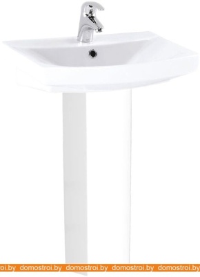 Умывальник Cersanit CARINA 60 (с пьедесталом) фотография