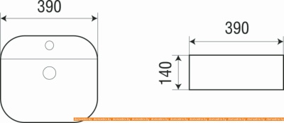 Умывальник WeltWasser Elbach 2230 фотография