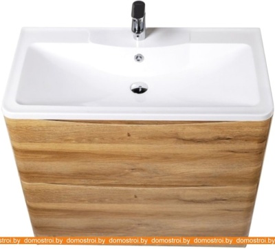 Тумба под умывальник BelBagno Acqua-800-2C-PIA-RR (дуб rustico) фотография