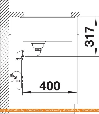 Кухонная мойка Blanco Etagon 700-U (белый) фотография