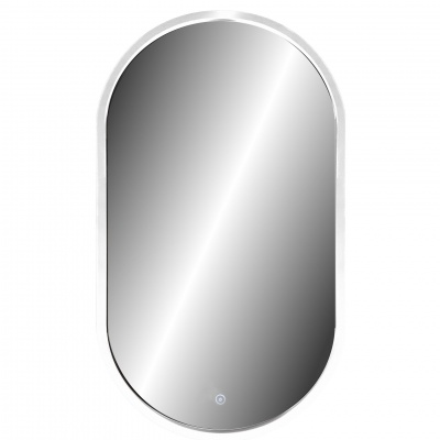 Зеркало c LED подсветкой Континент Prime White LED 45x80 фотография