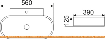 Умывальник CeramaLux N9234 фотография