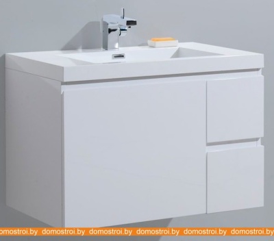 Тумба под умывальник BelBagno Luce BB800VAC/BL (bianco laccato lucido) фотография