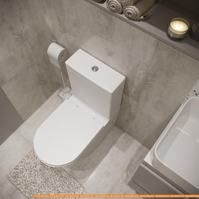 Унитаз Lavinia Boho Biore Rimless 3304001R (бачок, чаша, пневмокрышка) фотография