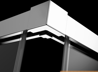 Душевой уголок Radaway Idea KDD 100x110 387062-01-01L + 387063-01-01R фотография