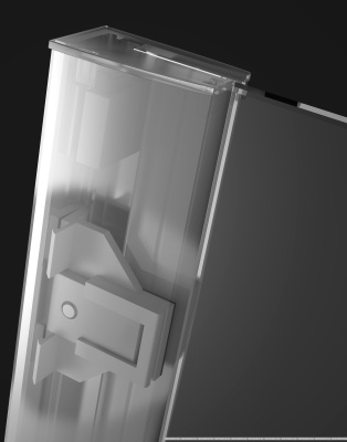 Душевая дверь Radaway Essenza New KDJ 80 см 385043-01-01L фотография