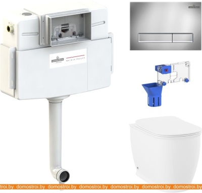 Унитаз Lavinia Boho Relfix Bell Pro 5 в 1 87060206 (хром пластик) фотография