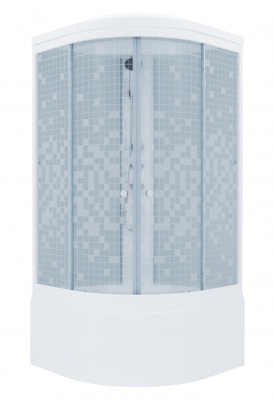 Душевая кабина Triton Стандарт Б3 ДН4 90x90 мозаика фотография