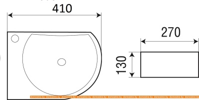 Умывальник WeltWasser Aisbach 5014L фотография