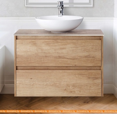 Тумба под умывальник BelBagno Kraft-700-2C-SO-RNN (rovere nebrasca) фотография