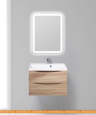 Тумба под умывальник BelBagno Marino-700-2C-SO-WO-P (rovere bianco) фотография