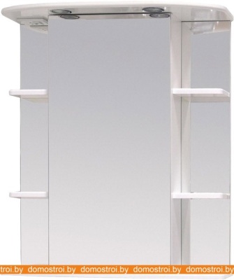 Шкаф с зеркалом Onika Глория 60.02 правый (белый) 206008 фотография