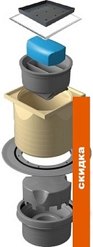 Душевой трап Pestan Confluo Standard Vertical Dry Ceramic картинка