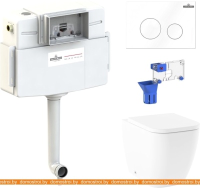 Унитаз Lavinia Boho Relfix One 5 в 1 87060221 (белый пластик) фотография