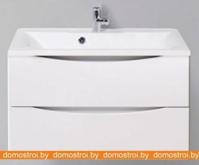 Тумба под умывальник BelBagno Marino-800-2C-SO-BL-P (bianco lucido) фотография