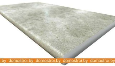 Кухня Интерлиния Мила Деко 1.88x2.8 правая (слоновая кость-океан-опал светлый) фотография