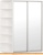 Шкаф-купе Империал Тетрис ЗЗ 140x240 (белый жемчуг) фотография
