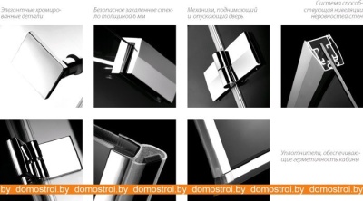 Душевой уголок Radaway Almatea PDD 1000 (30522-01-01N) фотография