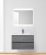 Тумба под умывальник BelBagno Luce-900-2C-SO-SCM (stucco cemento) фотография