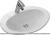 Умывальник Jacob Delafon Ovale Dessus E1273-00 фотография