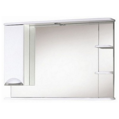 Зеркальный шкаф Акваль Аврора 105 [ЕА.04.05.00.L] фотография