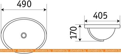 Умывальник CeramaLux 1203 фотография