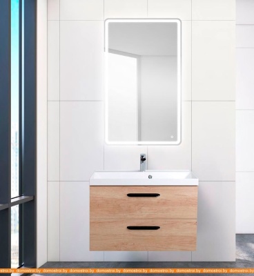 Тумба под умывальник BelBagno Aurora-700-2C-SO-RNN (rovere nebrasca) фотография