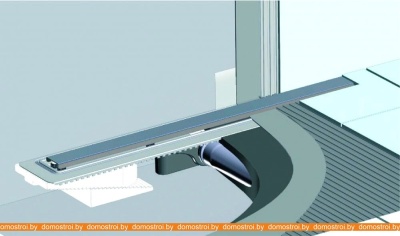 Душевой трап Berges Wasserhaus C1 Norma 900 090040 (матовый хром) фотография