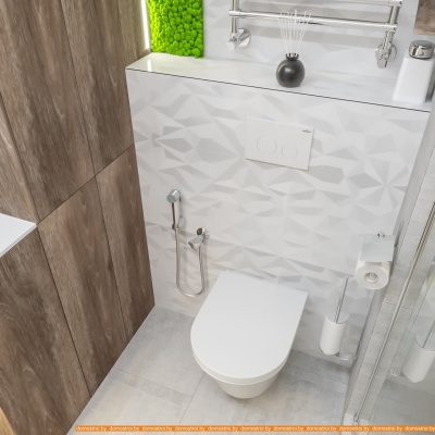 Унитаз Lavinia Boho Relfix Biore Compacto Rimless 9 в 1 97010059 (белое стекло) фотография