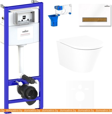 Унитаз Lavinia Boho Relfix Biore Rimless 7 в 1 75110193 (белый пластик) фотография