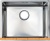 Кухонная мойка Asil AS 359 (полированная, 1 мм) фотография