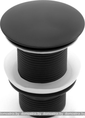 Донный клапан Pea Black Klik-Klak (без отверстия для перелива) фотография