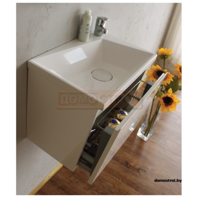 Тумба BelBagno PREMIO Stile Moderno 50 Tortora Lucido фотография