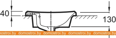 Умывальник Jacob Delafon Escale E1289 60x44.5 фотография