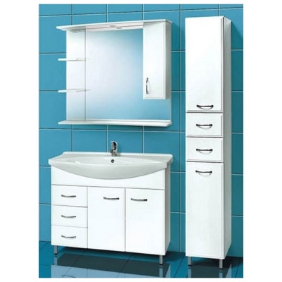 Зеркальный шкаф Акваль Эмили 105 [AL.04.05.02.R] фотография