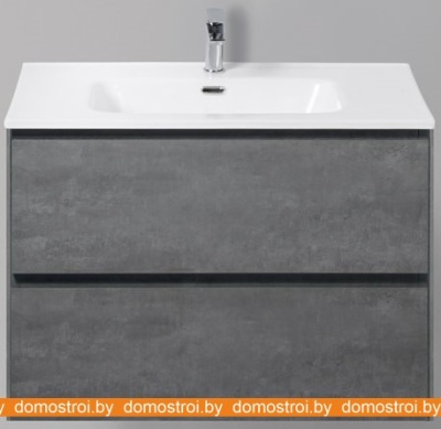 Тумба под умывальник BelBagno Pietra-800-2C-SO-SCM (stucco cemento) фотография