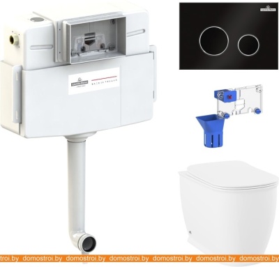 Унитаз Lavinia Boho Relfix Bell Pro 5 в 1 87060212 (черный пластик) фотография