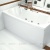 Акриловая ванна Aquanet Izabella 160x75/70 фотография