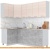 Кухня Интерлиния Мила Лайт 1.2x2.2 (вудлайн кремовый-бетон-бискайская сосна) фотография