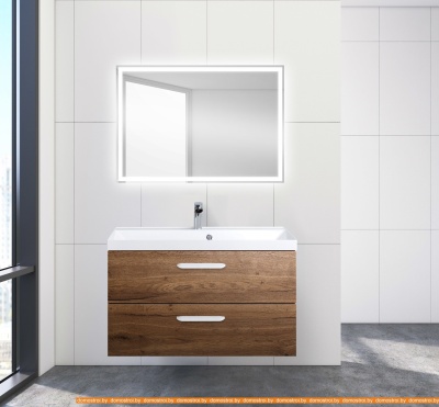 Тумба под умывальник BelBagno Aurora-900-2C-SO-RT (rovere tabacco) фотография