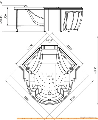Ванны Radomir Монте-Карло 149x149 фотография