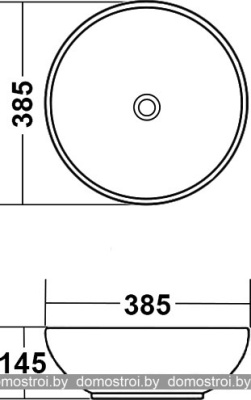 Умывальник Melana MLN-T4005-B8 38.5x38.5 фотография