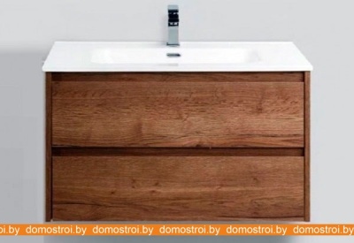 Тумба под умывальник BelBagno Kraft 39-700/390-2C-SO-RT (rovere tabacco) фотография