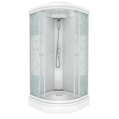 Душевая кабина Triton Стандарт А3 ДН4 90x90 узоры фотография