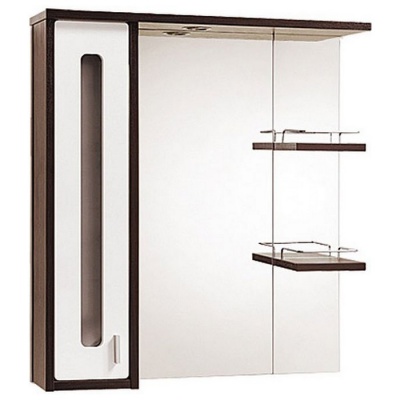 Зеркальный шкаф Акваль Бали 75 [БАЛИ.04.75.02.L] фотография