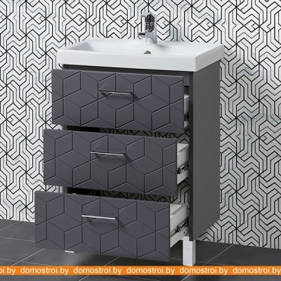 Тумба Акваль Нова 60 НОВА.60.10.27.N под умывальник Moduo 60 фотография