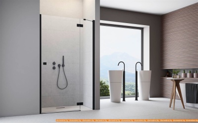 Душевая дверь Radaway Essenza New Black DWJ 100R фотография