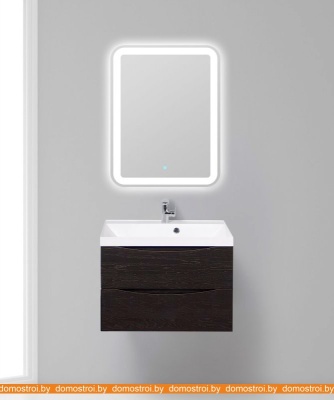 Тумба под умывальник BelBagno Marino-700-2C-SO-RCA-P (rovere cioccolato) фотография