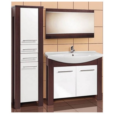 Шкаф-колонна Акваль Латте 55 [B2.5.23.2.2.1] фотография