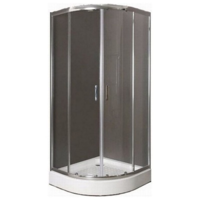 Душевой уголок BelBagno UNO-R-2-85-P-Cr рифленое стекло 85x85 фотография